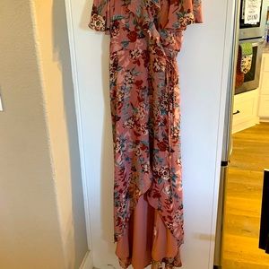 Hi-low Maxi dress